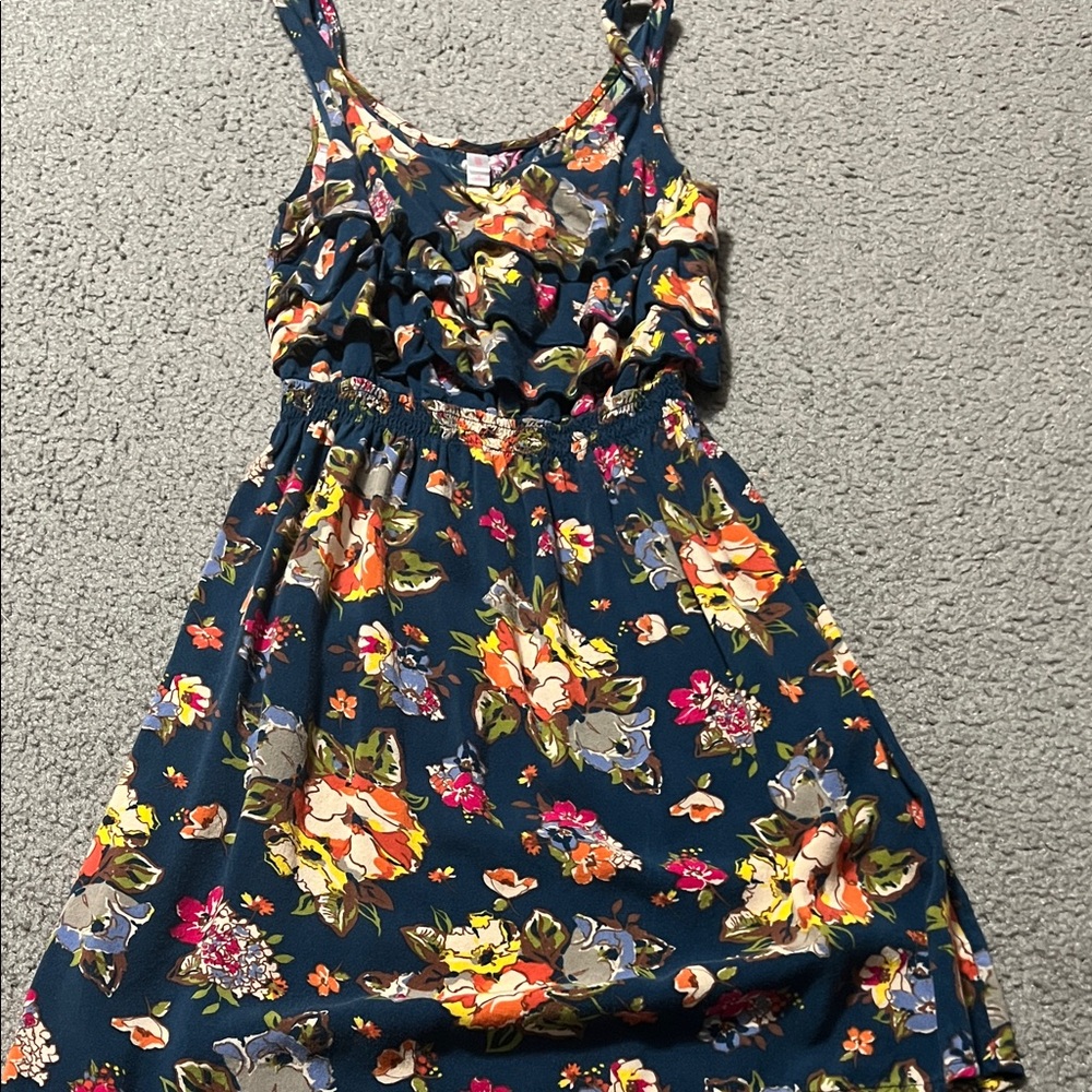 Xhilaration Multicolor Floral Dress